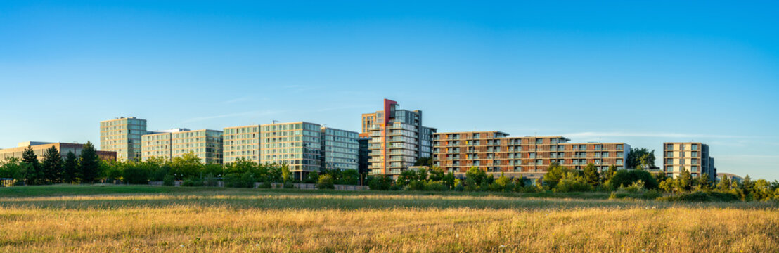 Milton Keynes City Skyline. England