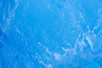 Blue background. Water. Abstraction. Nature.