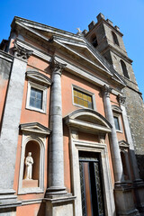 church of san Leonardo Manciano tuscany Italy