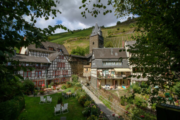 Obraz premium Views from the town of Bacharach, Germany