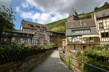 Views from the town of Bacharach, Germany