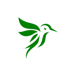 logo bird icon templet vector