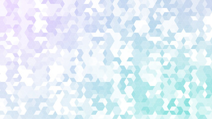 ダイヤのパターン背景素材，パープルとグリーンのグラデーション