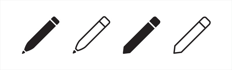 Pen icon. Pen and undersign, underwrite, ratify symbol. pen write sign, vector illustration