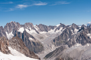 Fototapeta na wymiar Chamonix - Mont Blanc - Apls