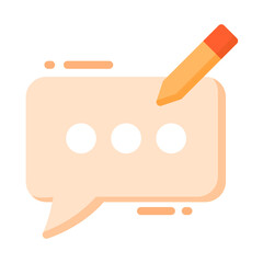 Edit Chat Illustration