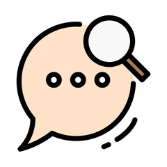 Search Chat illustration