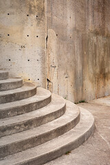 stone stairs in the town