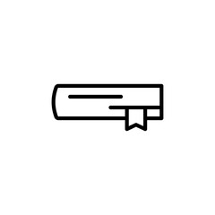 Book line icon vector design