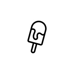 Ice Cream line icon vector design
