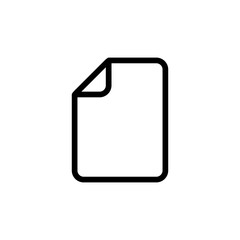 File line icon vector design