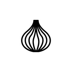 Onion line icon vector design