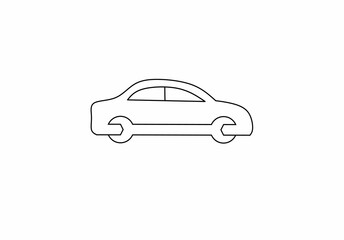 	
Repair Car logo,outline car with wrench