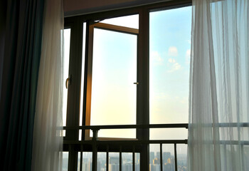 Fototapeta premium view from window