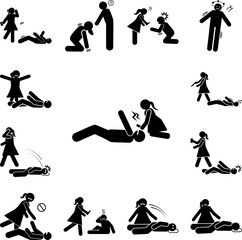 Assist collapse mouth icon in a collection with other items