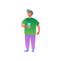 Modern flat design people icons of distance education, web development, cloud computing, project development, task management, online marketing, technology, technical support, startup, business