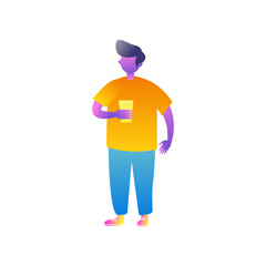 Modern flat design people icons of distance education, web development, cloud computing, project development, task management, online marketing, technology, technical support, startup, business