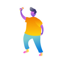 Modern flat design people icons of distance education, web development, cloud computing, project development, task management, online marketing, technology, technical support, startup, business