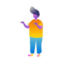 Modern flat design people icons of distance education, web development, cloud computing, project development, task management, online marketing, technology, technical support, startup, business