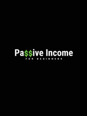 Passive income for beginners poster design