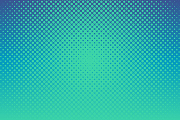 Pop art background with halftone dots in retro comic style. Vector illustration.