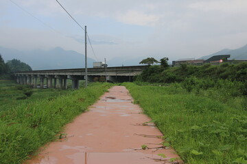 bridge over river