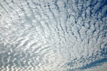 blue sky with clouds