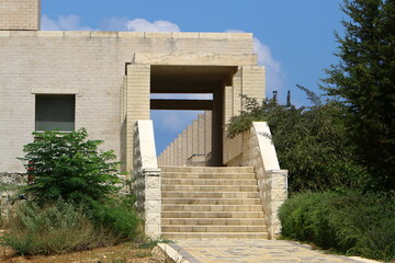 Staircase for going up and down.