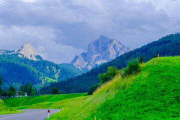 Fototapeta na wymiar Dolomites mountains in Italy