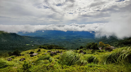 Ponmudi hill station, Kerala, India