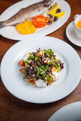 food and glass