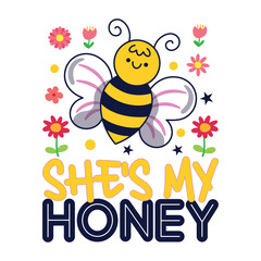 Bee T-Shirt Design