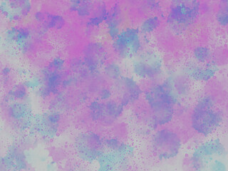 Watercolor Splash Hydrangea Purple Background Printable 300dpi