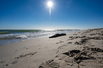 Urlaub am Strand im Sommer