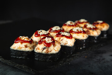 Fototapeta na wymiar sushi menu