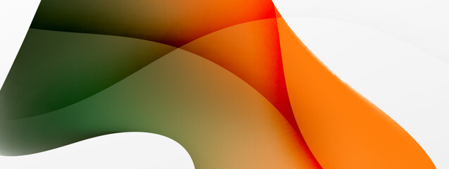 Abstract background. Fluid gradient color wave template for wallpaper, banner, background or landing