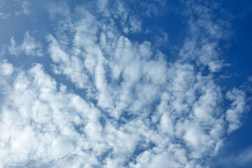 blue sky with clouds