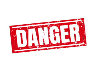 danger. grunge vintage danger square stamp. danger stamp.