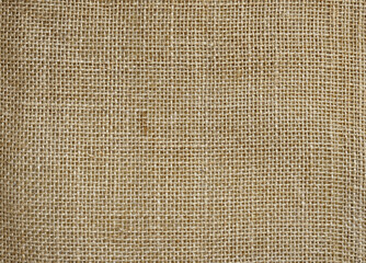 Texture of brown canvas textile for background