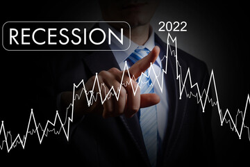 economic recovery in 2022. timeline chart diagram of global economic recovery after crisis....