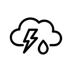 Weather icon logo. Weather forecast icon