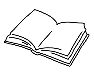 Books for school study or university education, writing diploma, working in classroom. Student, teacher, writer, child all use book for new knowledge, hobby. Hand drawn retro vintage illustration.