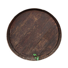 Front of an old Barrel