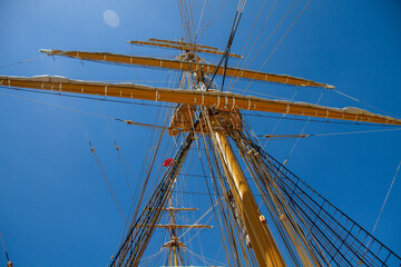 Fototapeta premium barco navio antigo mar oceano nautica