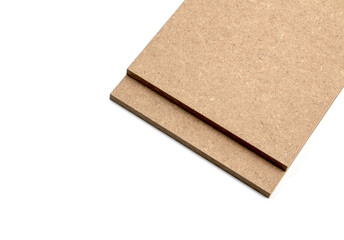 Two boards of raw mdf.