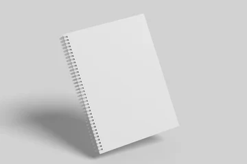 Velours gordijnen A5 Spiral Notebook Blank Mockup © graphicsecond