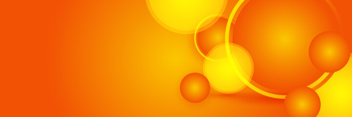 orange background design . abstract orange banner vector illustration