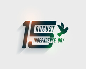 stylish 15 august independence day of india background - obrazy, fototapety, plakaty