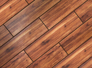 brown tile with wood texture. wooden texture may used as background, 