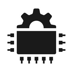 Digital Transformation icon. Digital technology integration symbol  illustration
